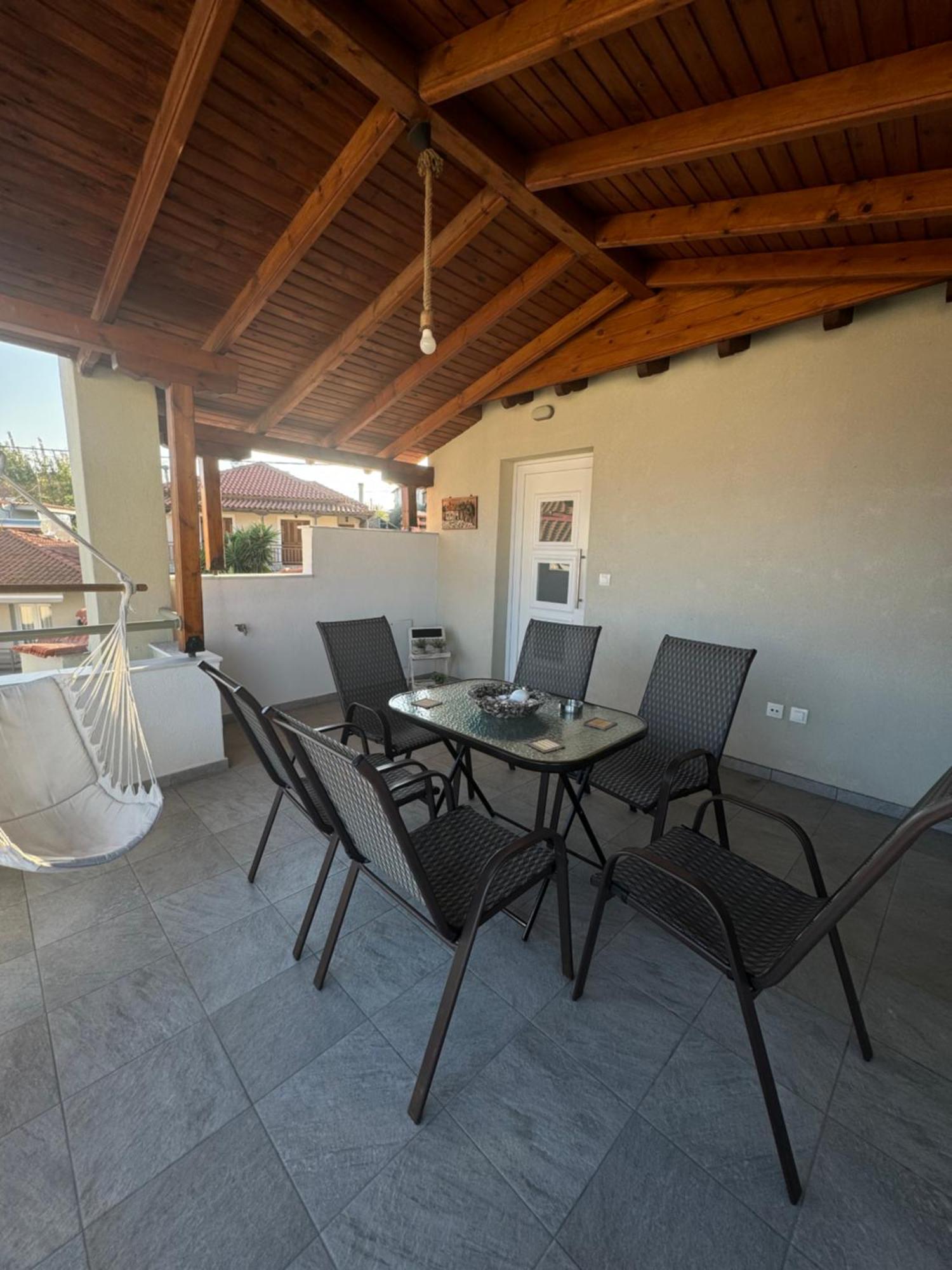 Private Modern Apartment Nea Roda Exterior photo
